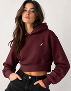 Lirostyle Cropped Hoodie for Women | Premium Comfort Fit