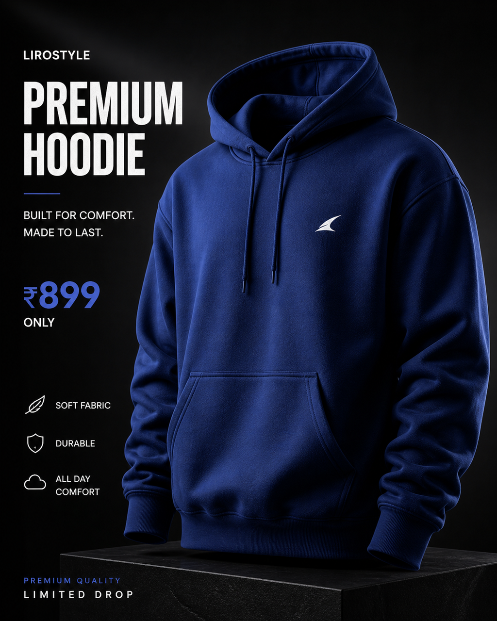 Unisex Hoodie- Regular fit