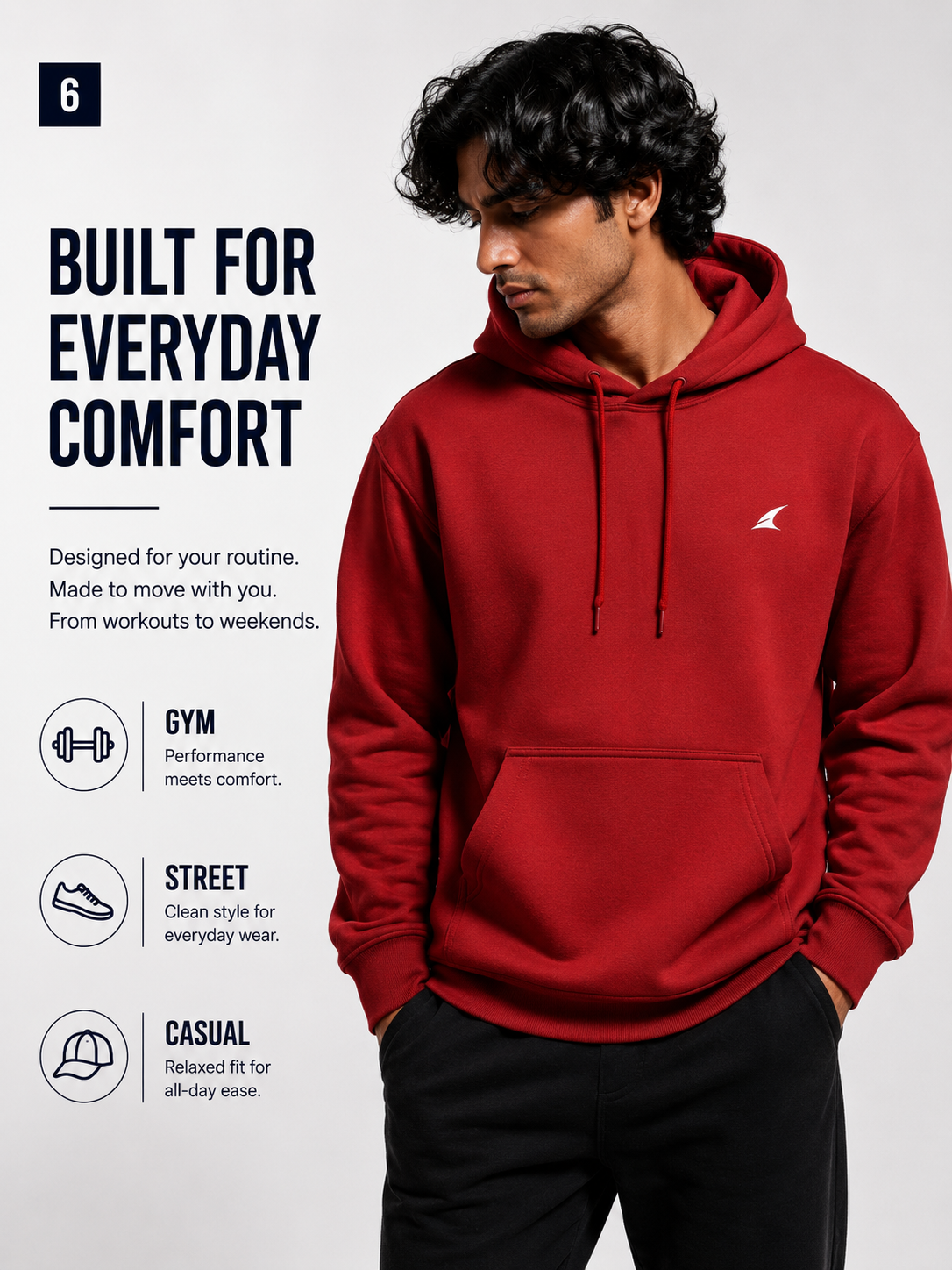 Unisex Hoodie- Regular fit